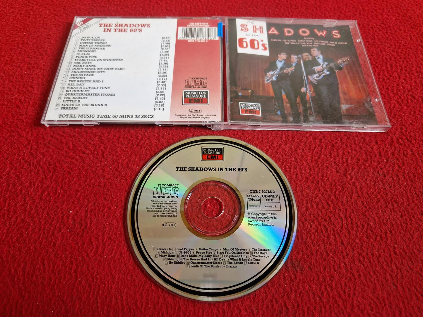 THE SHADOWS IN THE 60'S CD