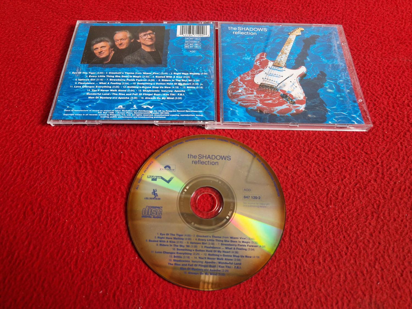 THE SHADOWS REFLECTION CD