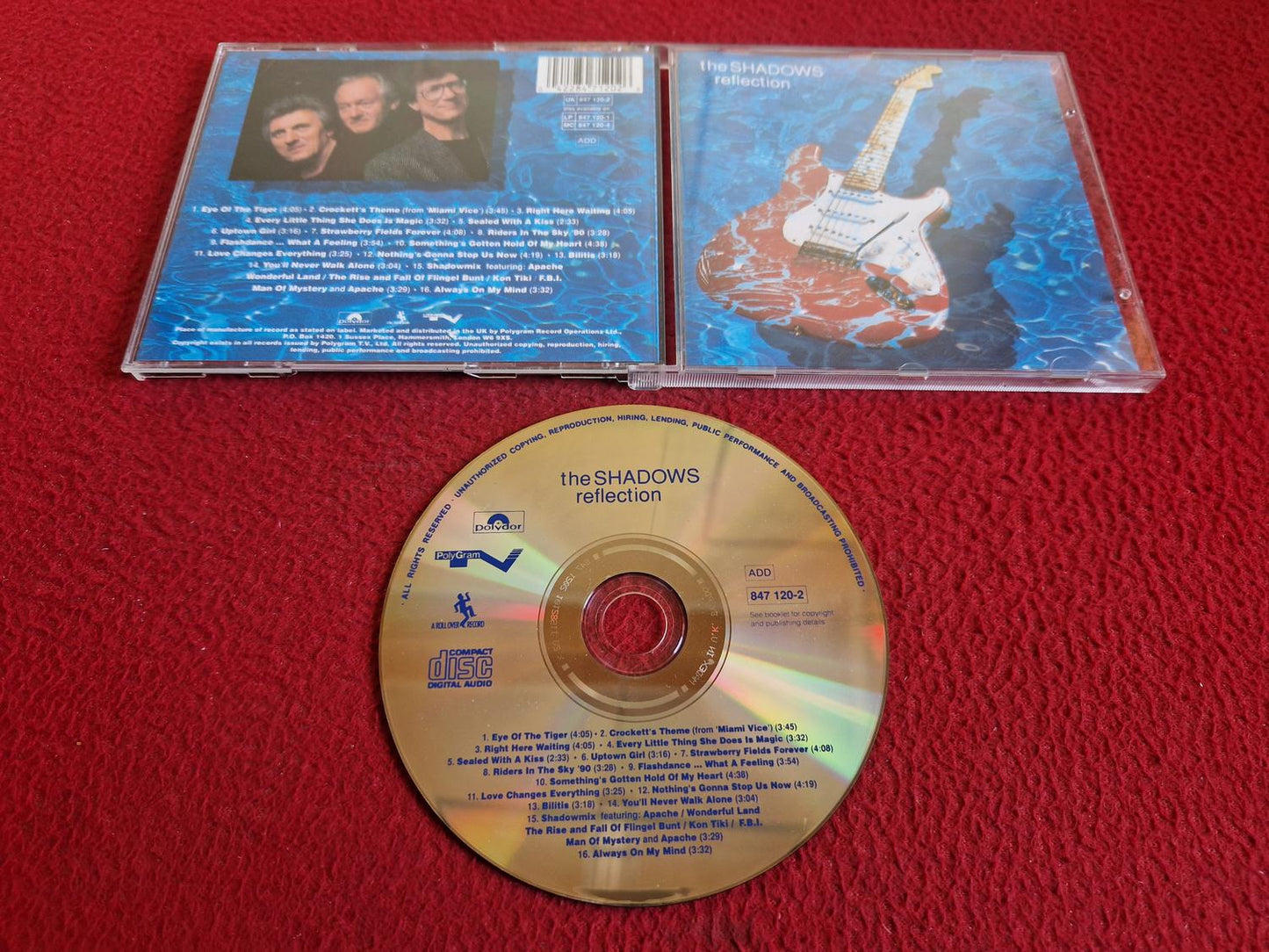 THE SHADOWS REFLECTION CD