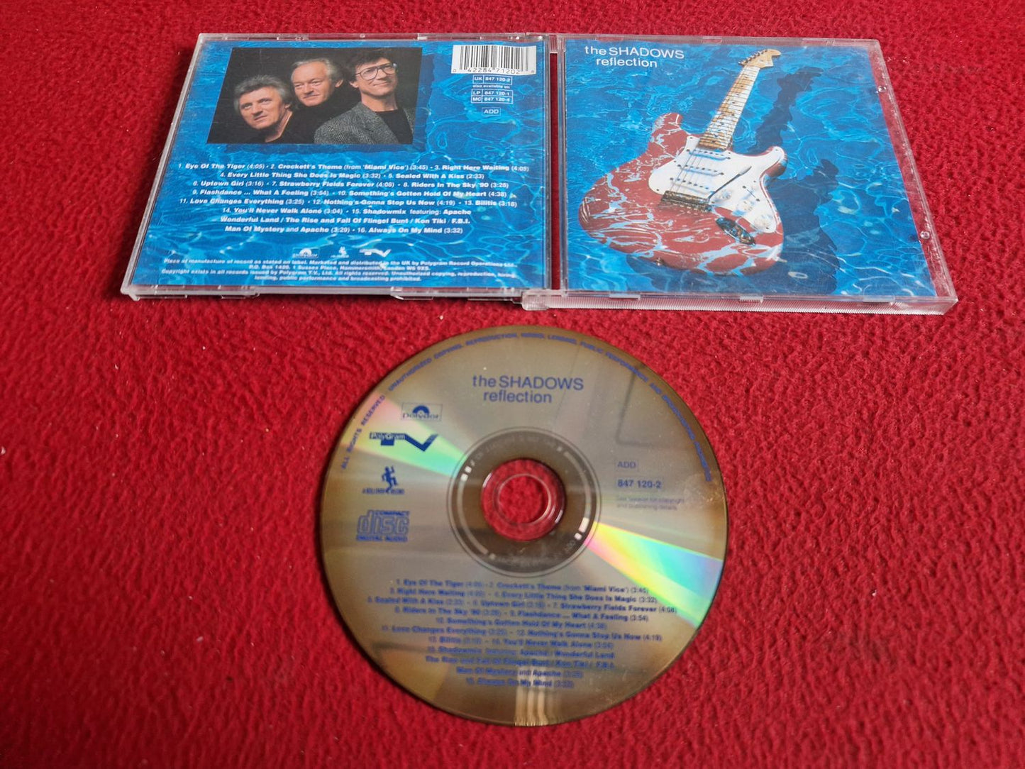 THE SHADOWS REFLECTION CD