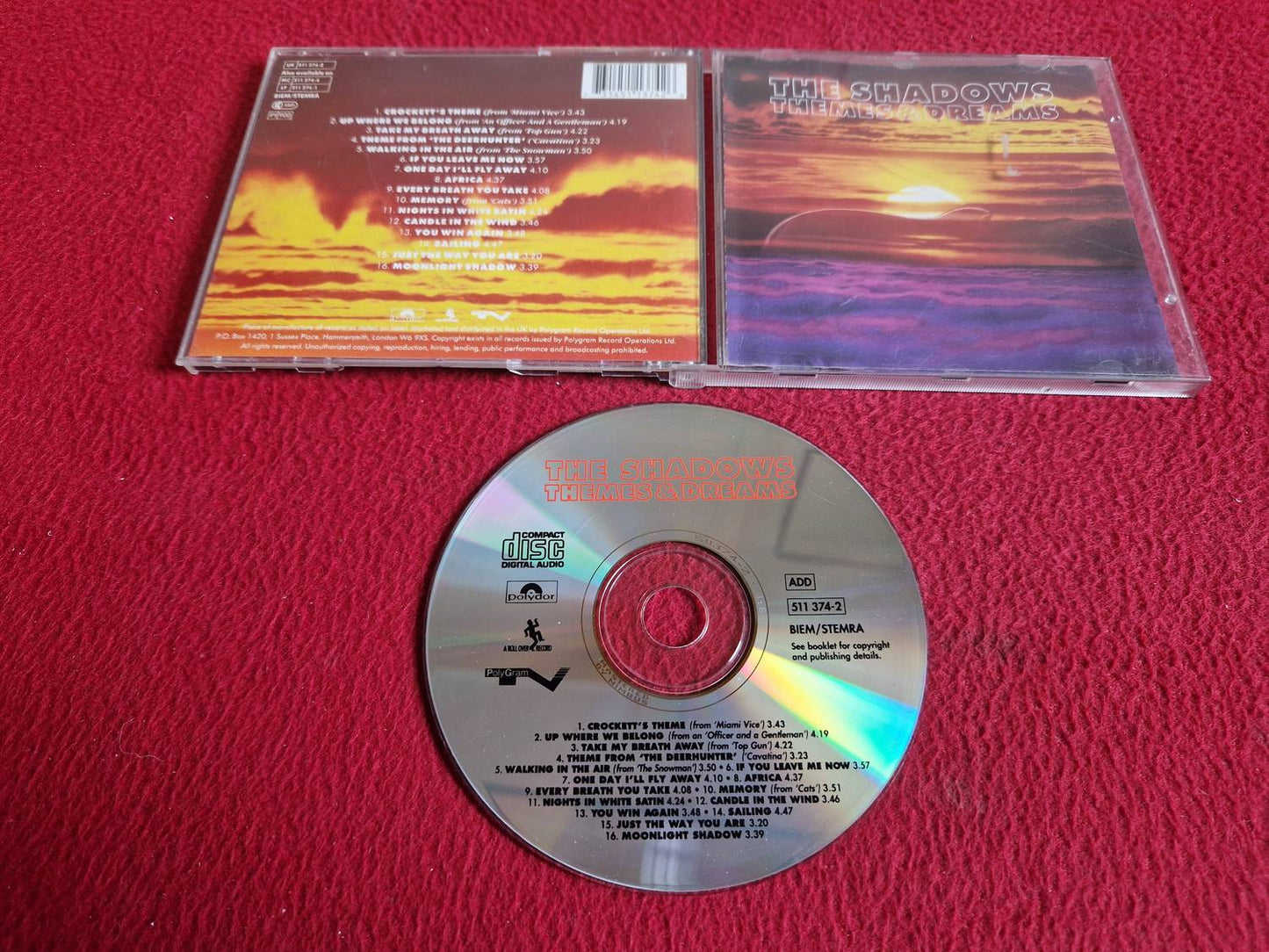 THE SHADOWS THEMES & DREAMS CD