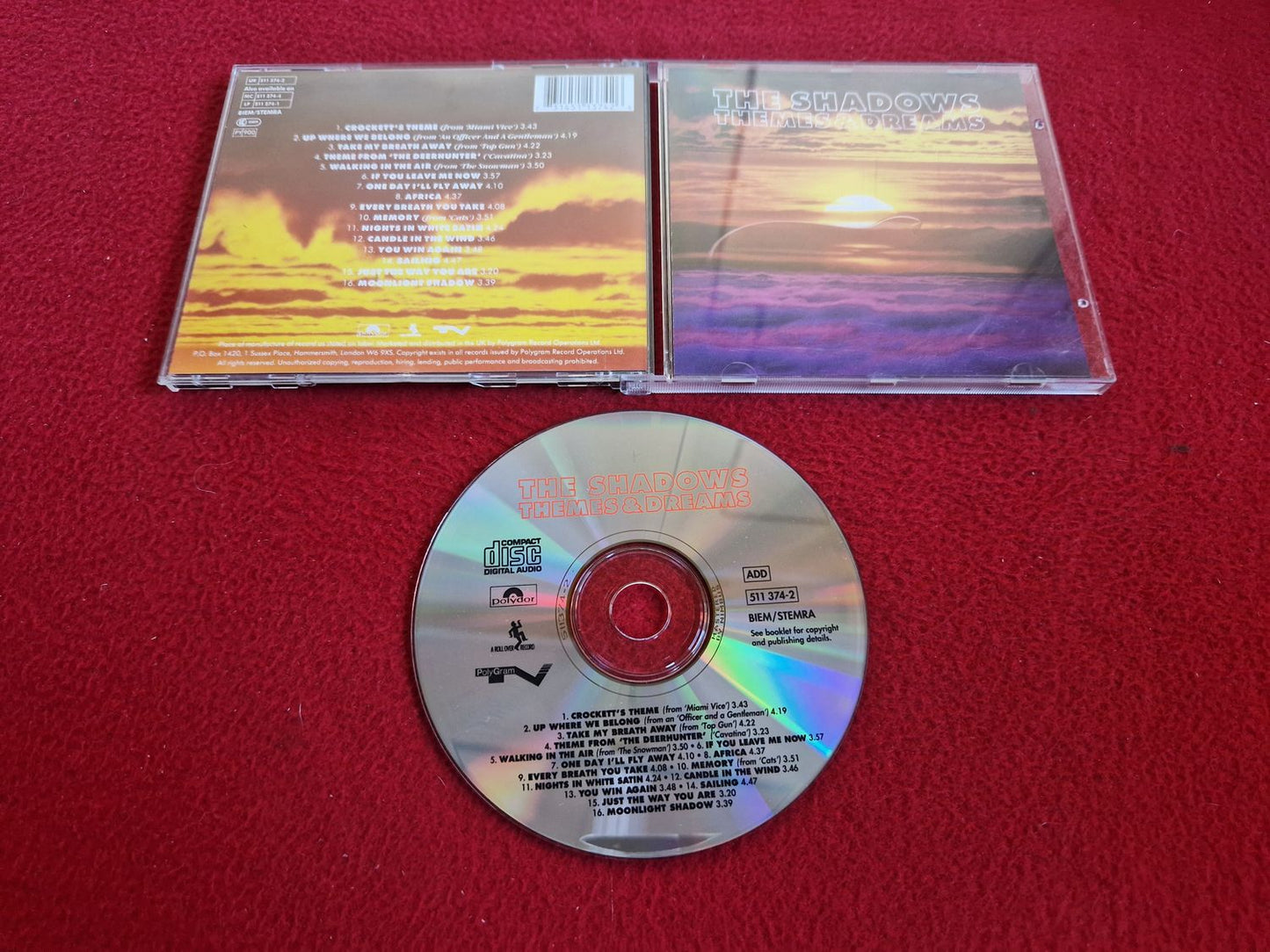 THE SHADOWS THEMES & DREAMS CD