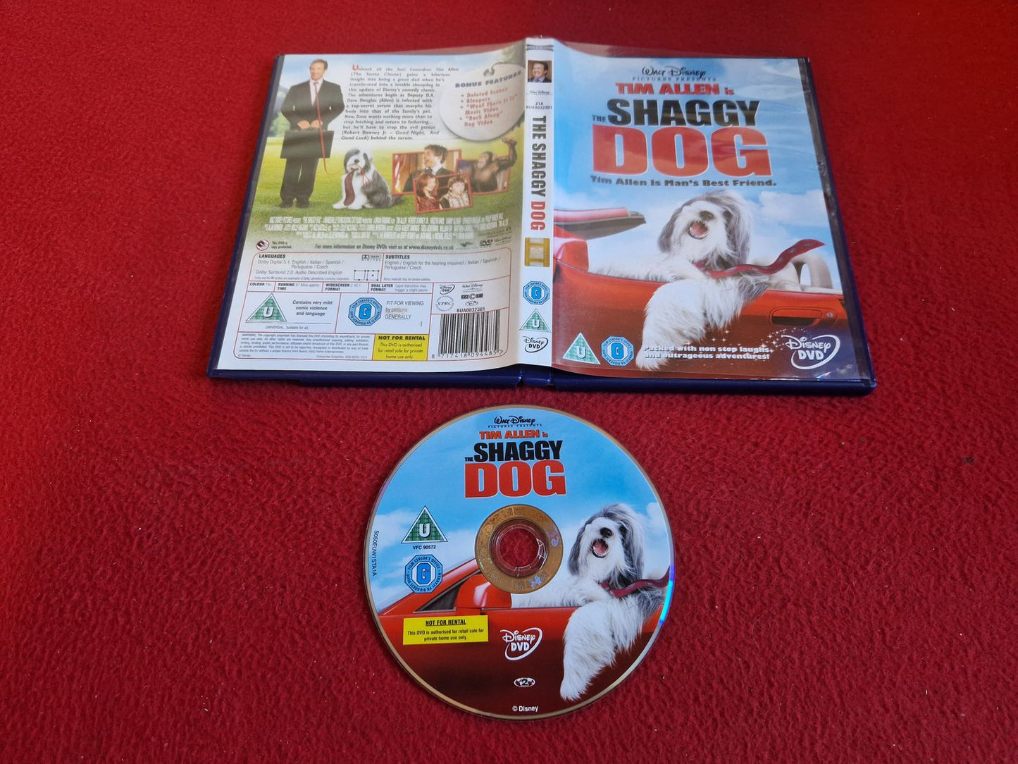 THE SHAGGY DOG DVD
