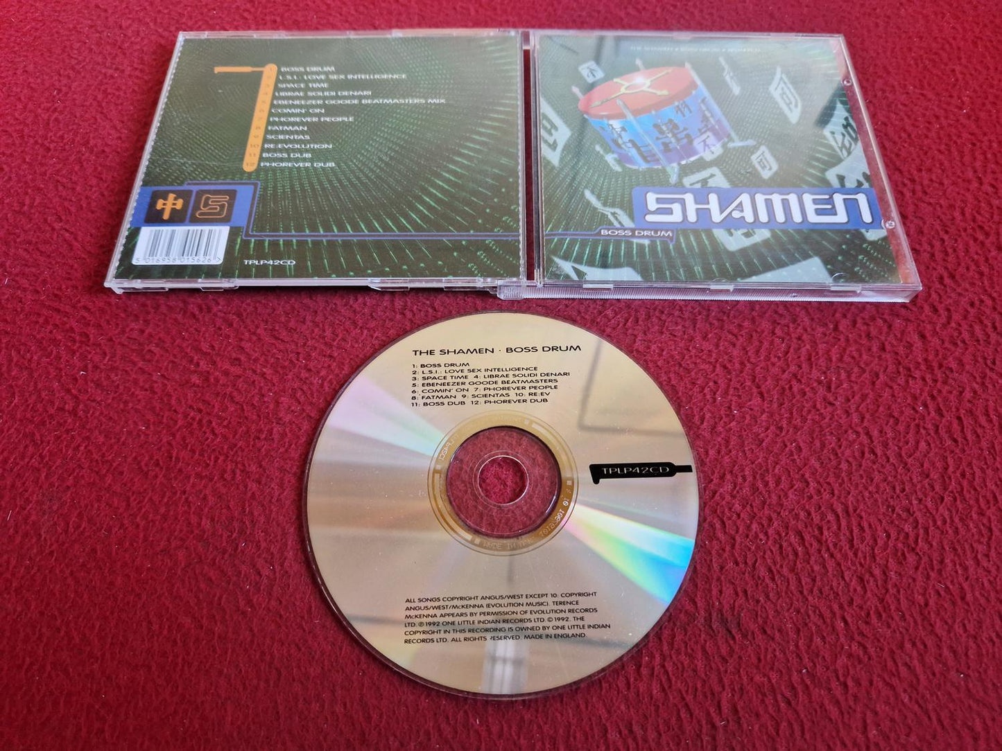 THE SHAMEN BOSS DRUM CD