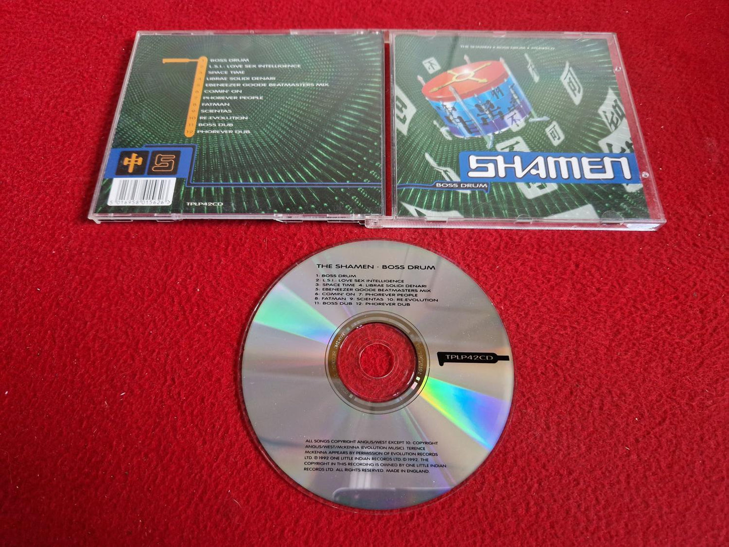 THE SHAMEN BOSS DRUM CD