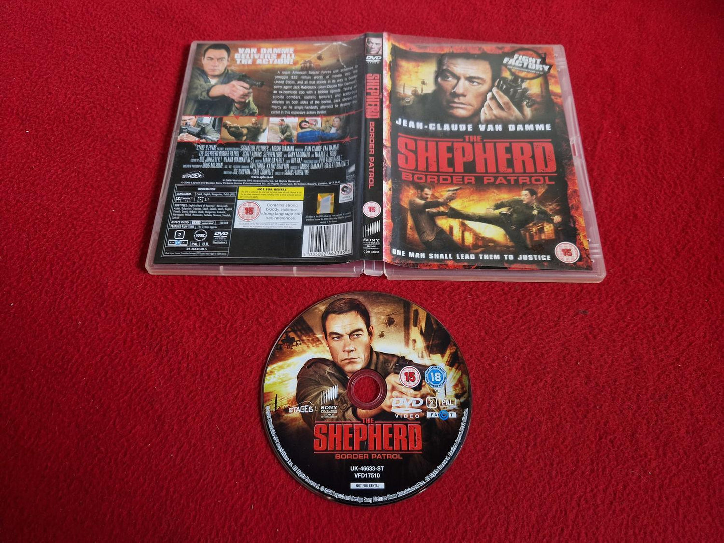 THE SHEPHERD BORDER PATROL [ JEAN-CLAUDE VAN DAMME ] DVD