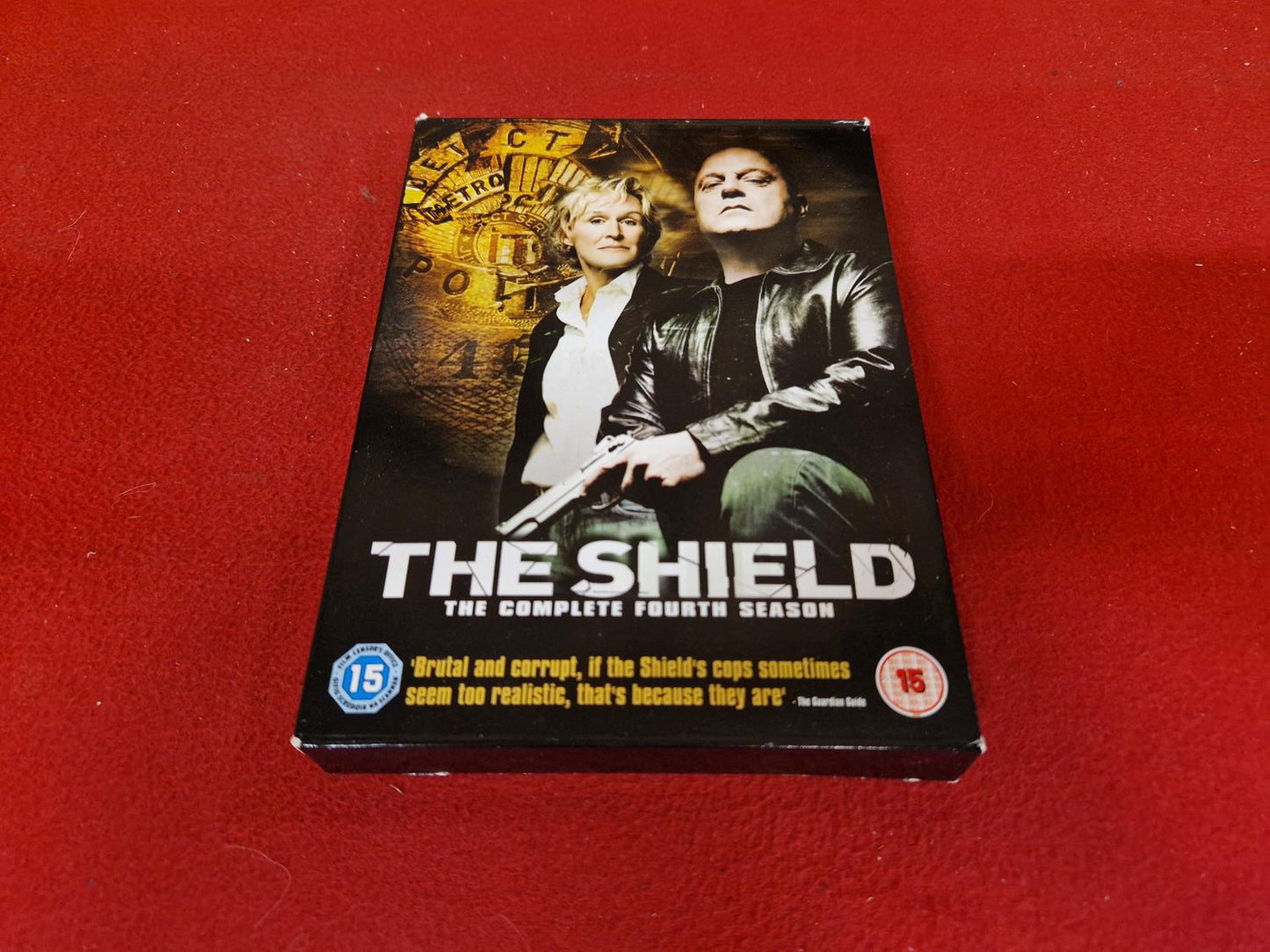THE SHIELD THE COMPLETE SEASON 4 BOX till DVD