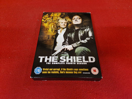 THE SHIELD THE COMPLETE SEASON 4 BOX till DVD