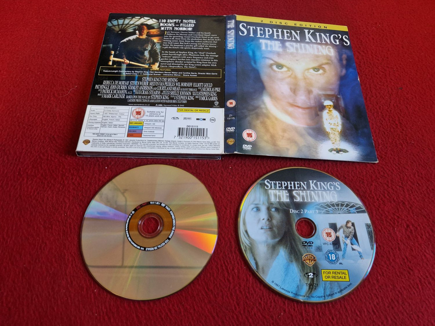 THE SHINING [ STEPHEN KING ] DVD