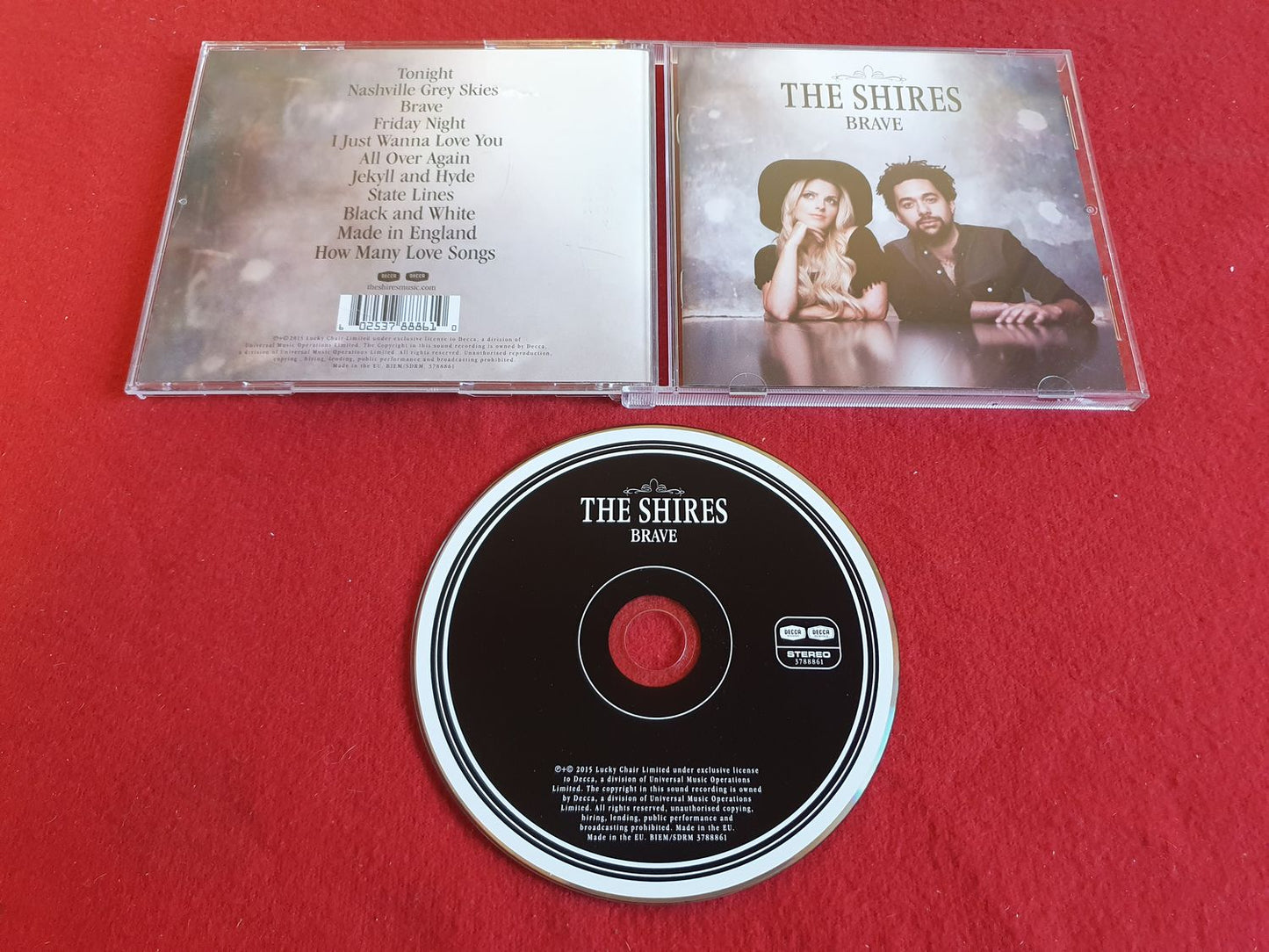 THE SHIRES BRAVE till CD