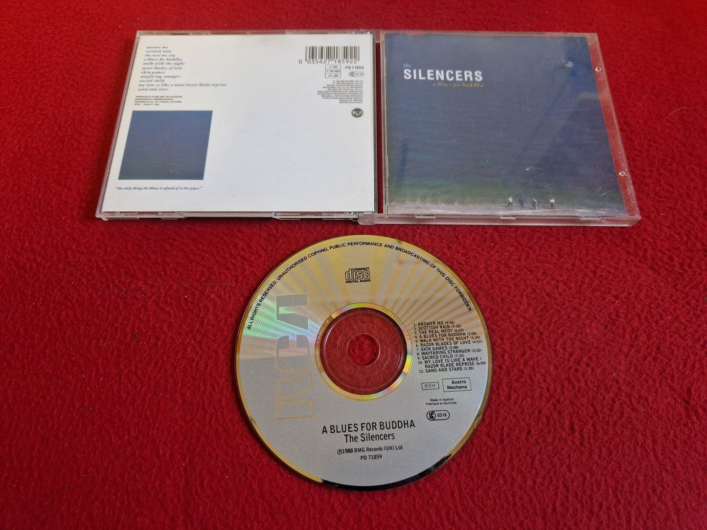 THE SILENCERS A BLUES FOR BUDDHA CD