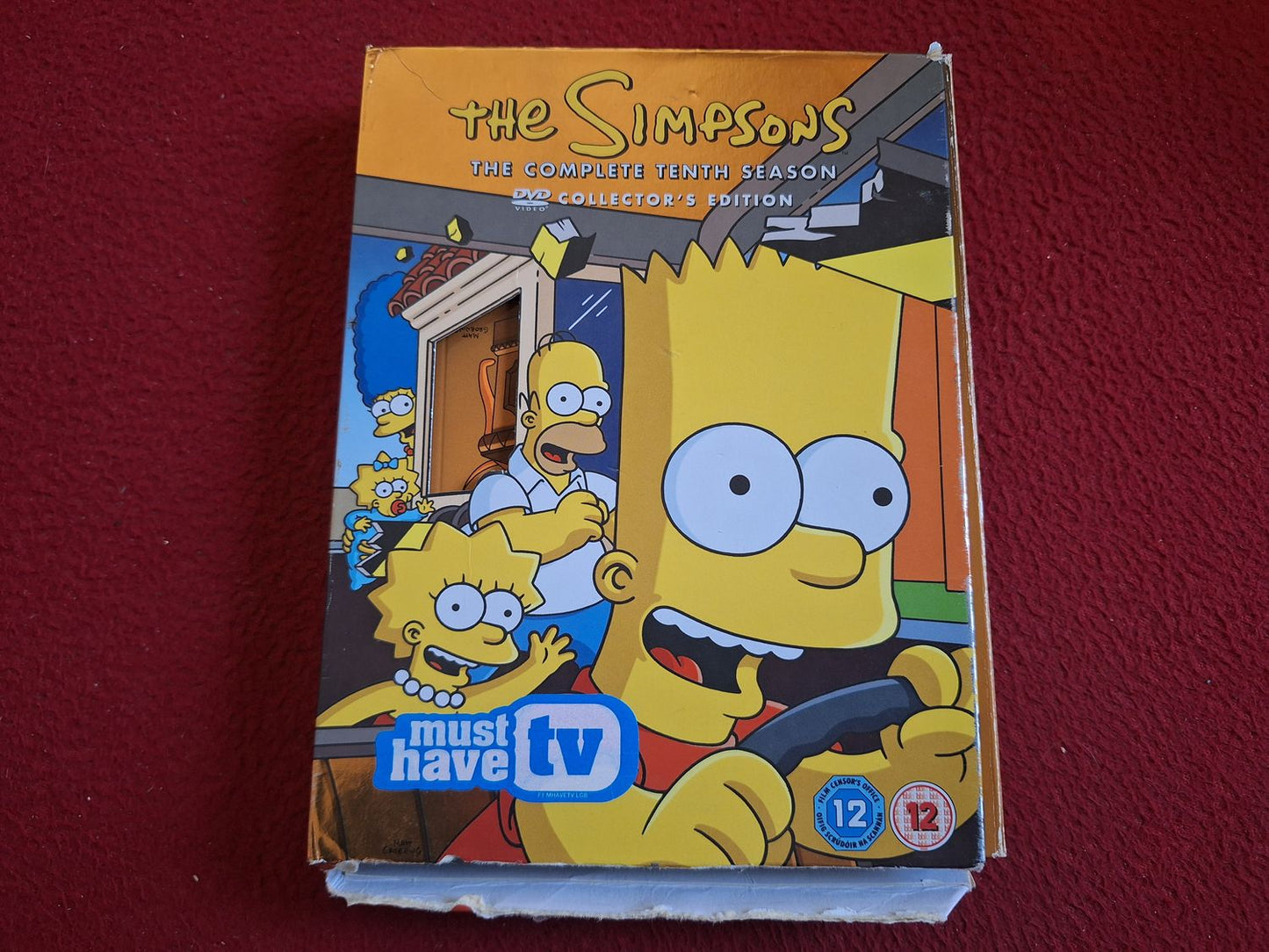 THE SIMPSONS SEASON 10 BOX DVD
