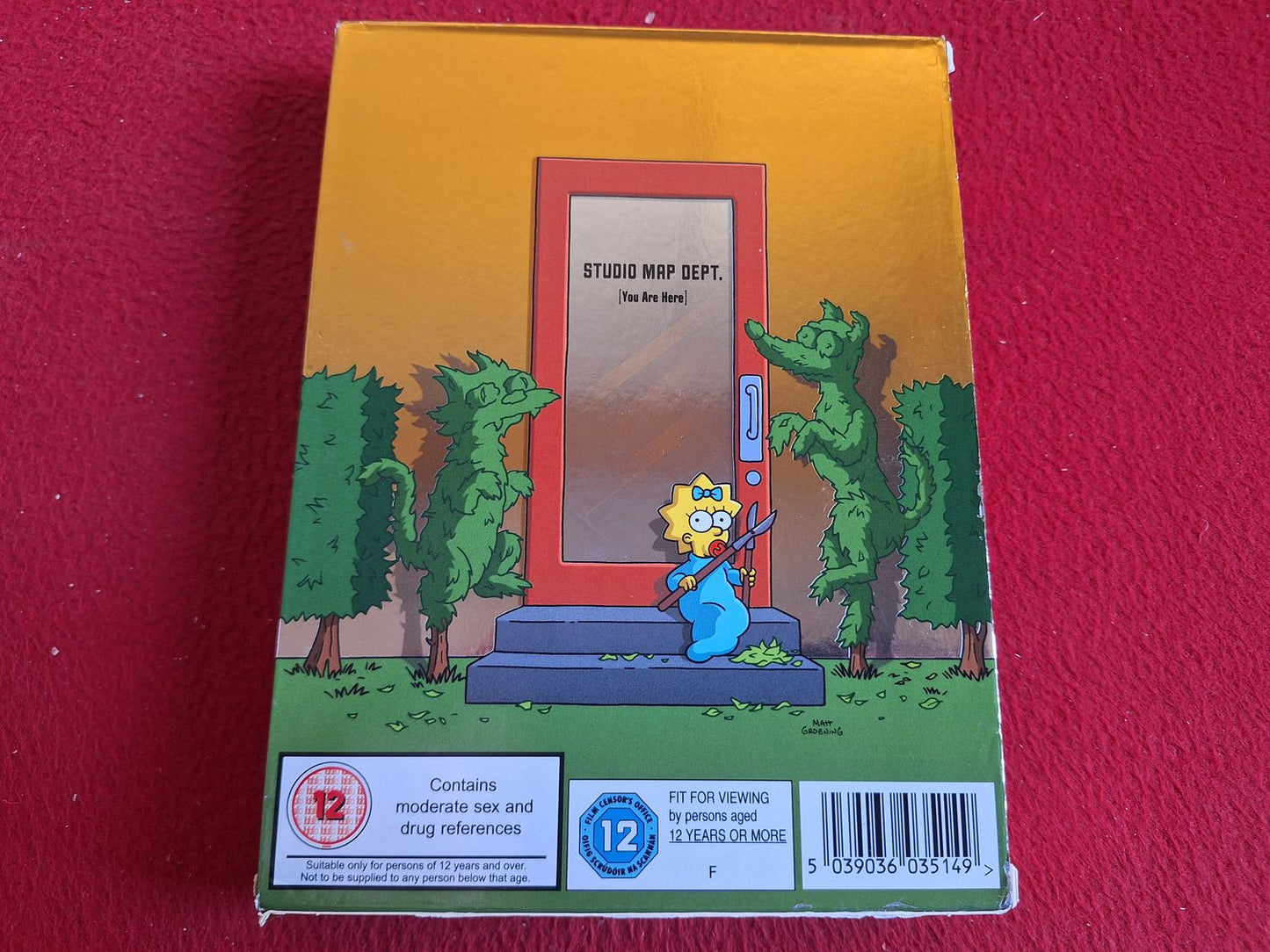 THE SIMPSONS SEASON 10 BOX DVD