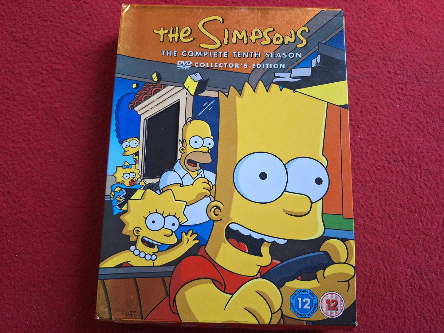 THE SIMPSONS SEASON 10 BOX DVD