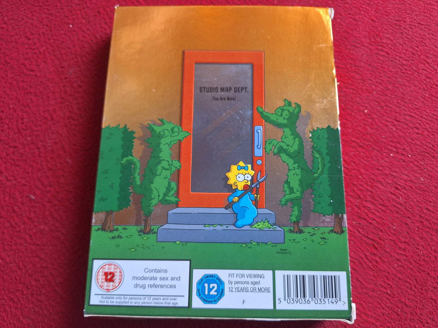 THE SIMPSONS SEASON 10 BOX DVD