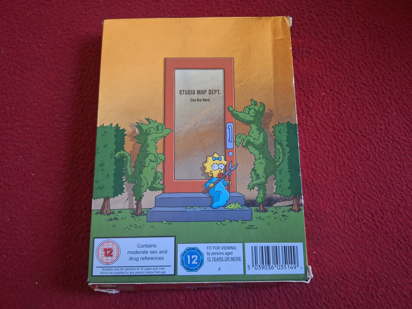 THE SIMPSONS SEASON 10 BOX DVD
