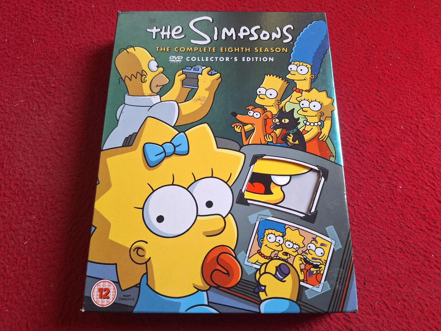 THE SIMPSONS SEASON 8 BOX DVD