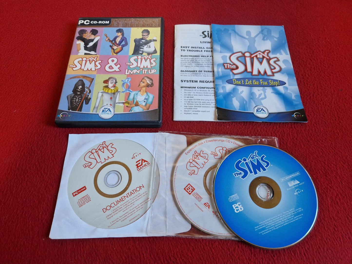 THE SIMS / THE SIMS LIVIN' IT UP till PC