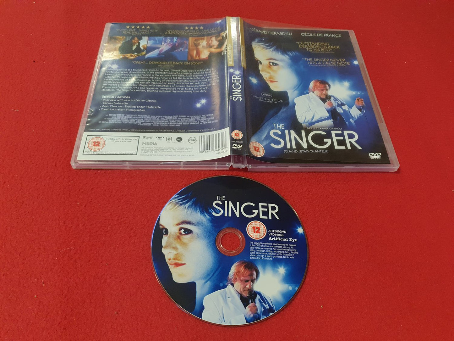 THE SINGER till DVD