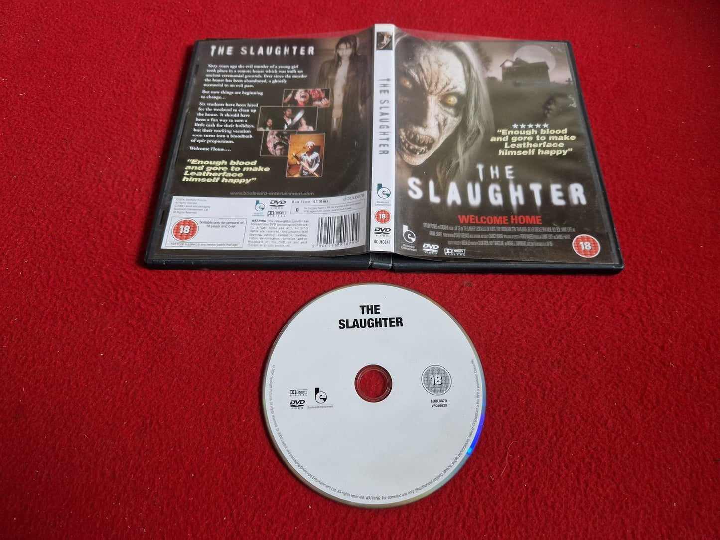 THE SLAUGHTER DVD