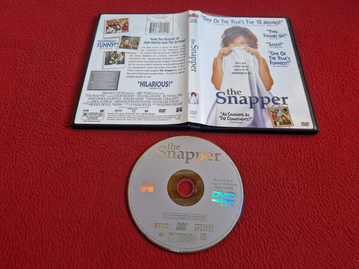 THE SNAPPER [ REGION 1 / NTSC ] DVD