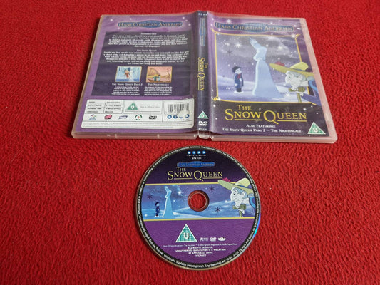 THE SNOW QUEEN + THE SNOW QUEEN PART 2 & THE NIGHTINGALE [ HC ANDERSEN ] DVD
