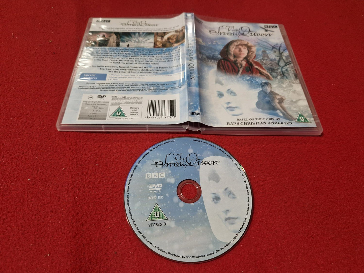 THE SNOW QUEEN till DVD