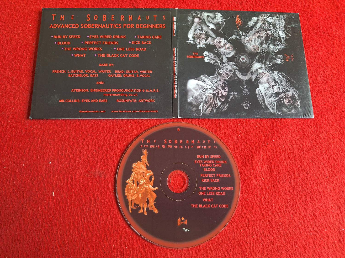 THE SOBERNAUTS ADVANCED SOBERNAUTICS FOR BEGINNERS CD