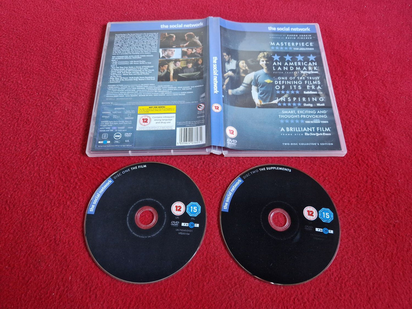 THE SOCIAL NETWORK till DVD
