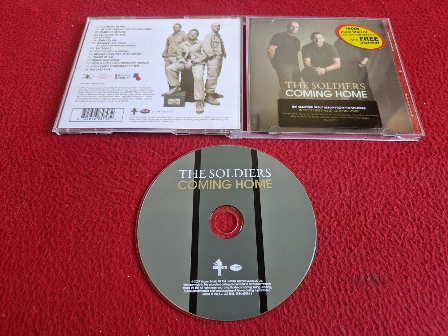 THE SOLDIERS COMING HOME CD