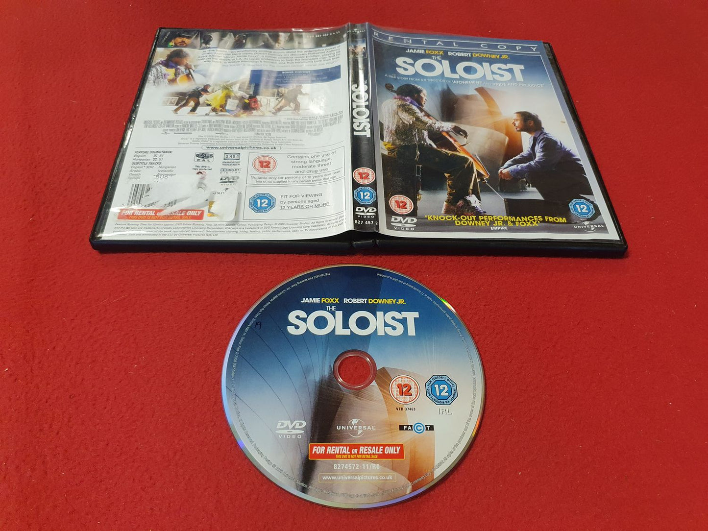 THE SOLOIST till DVD
