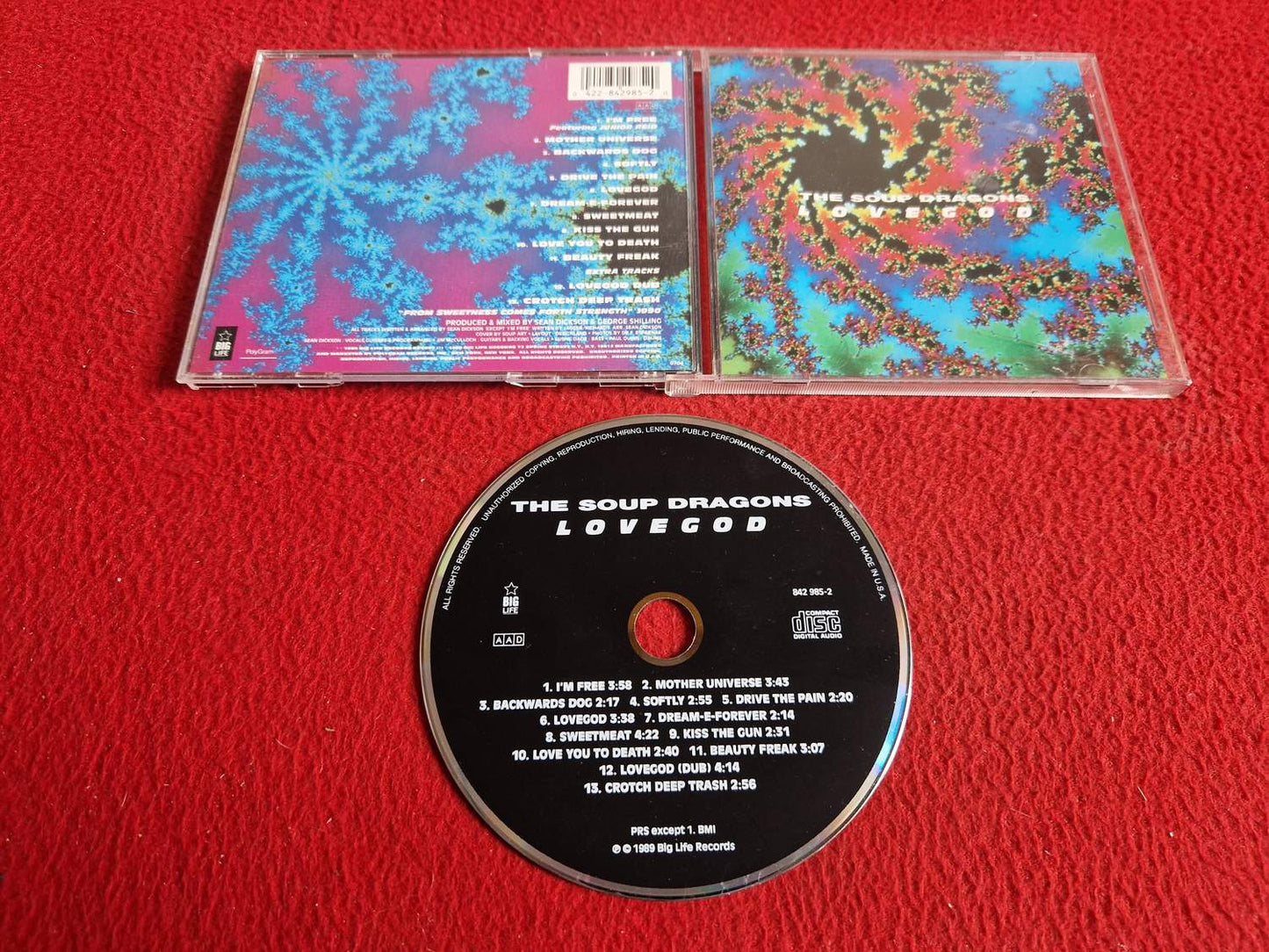 THE SOUP DRAGONS LOVEGOD CD