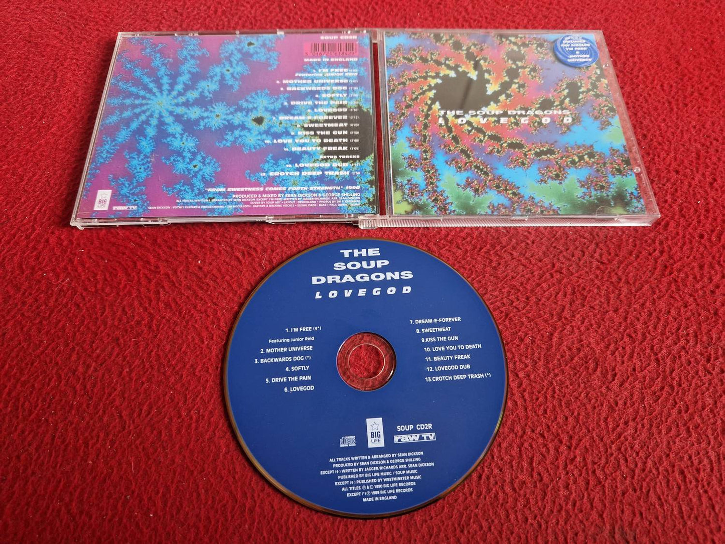 THE SOUP DRAGONS LOVEGOD CD