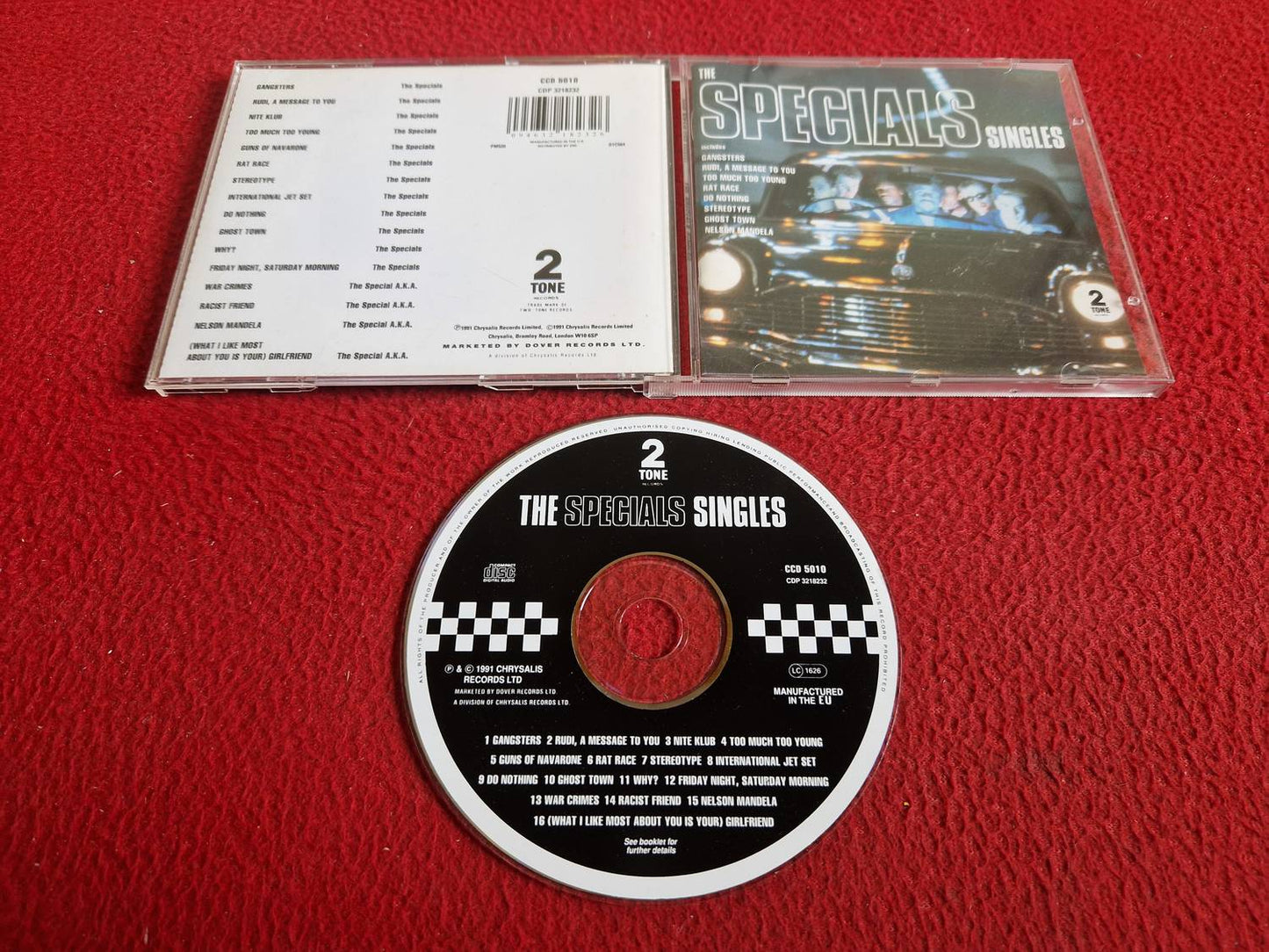 THE SPECIALS SINGLES CD