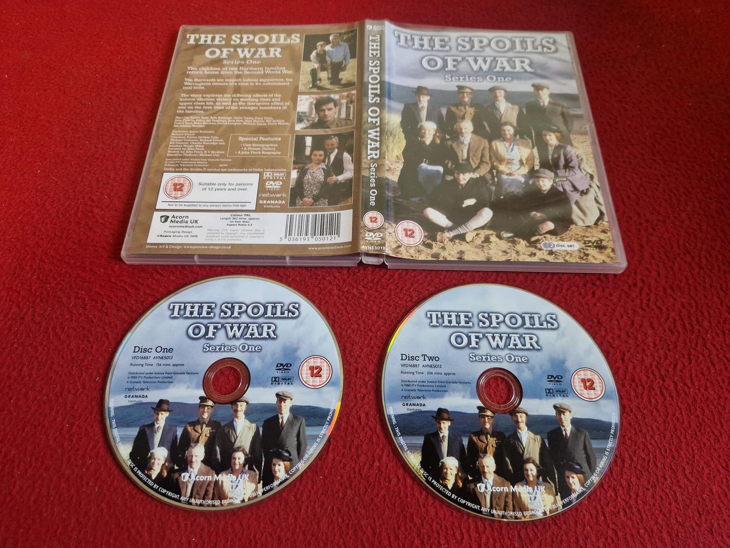 THE SPOILS OF WAR SERIES 1 DVD