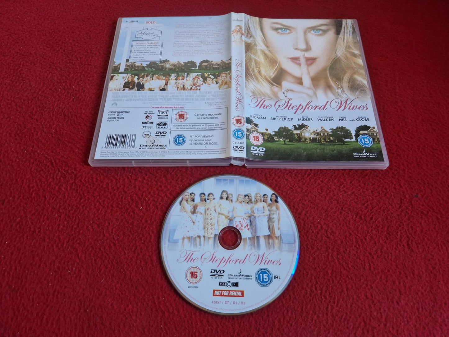THE STEPFORD WIVES DVD