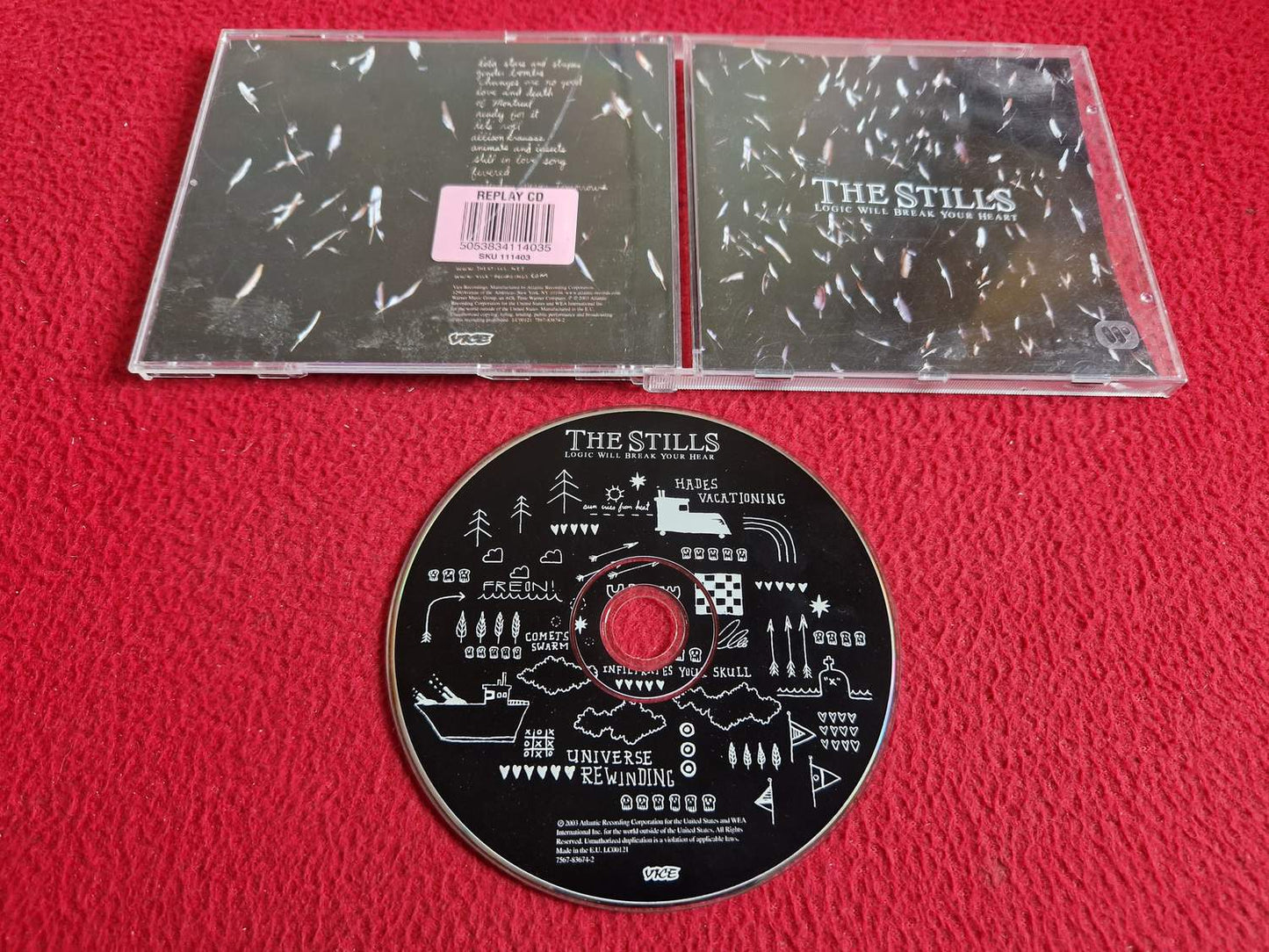 THE STILLS LOGIC WILL BREAK YOUR HEART CD