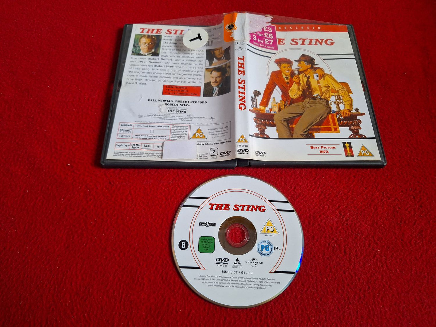 THE STING DVD