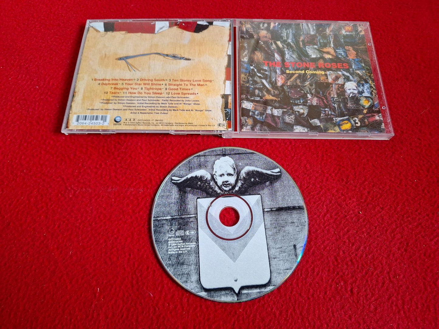 THE STONE ROSES SECOND COMING CD