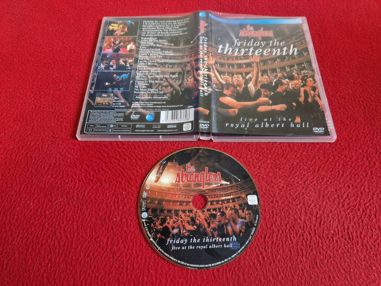 THE STRANGLERS FRIDAY THE THIRTEENTH DVD