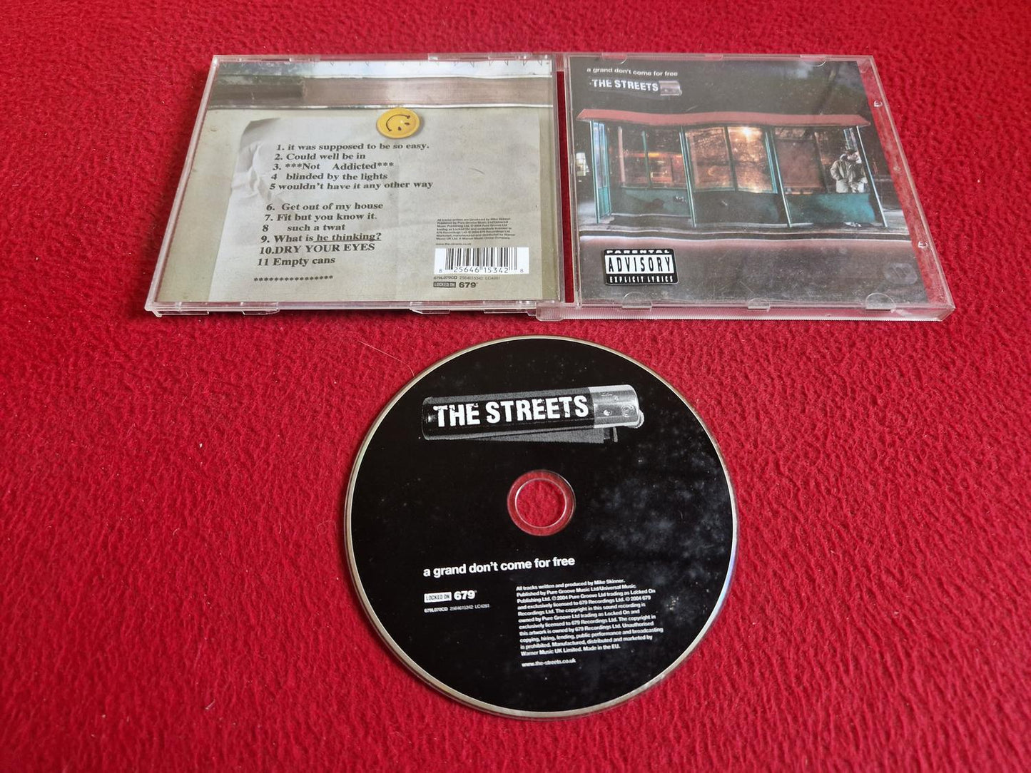 THE STREETS A GRAND DON'T COME FOR FREE CD