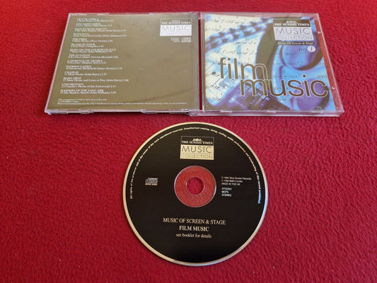 THE SUNDAY TIMES MUSIC COLLECTION - MUSIC OF SCREEN & STAGE: NO.1 FILM MUSIC CD