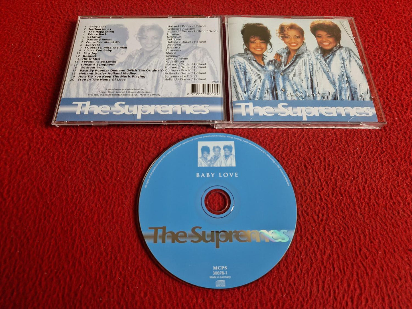 THE SUPREMES BABY LOVE CD