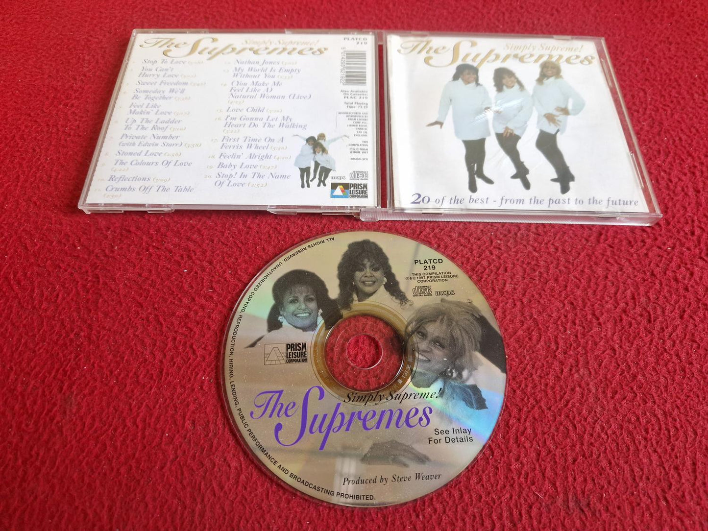 THE SUPREMES SIMPLY SUPREME CD