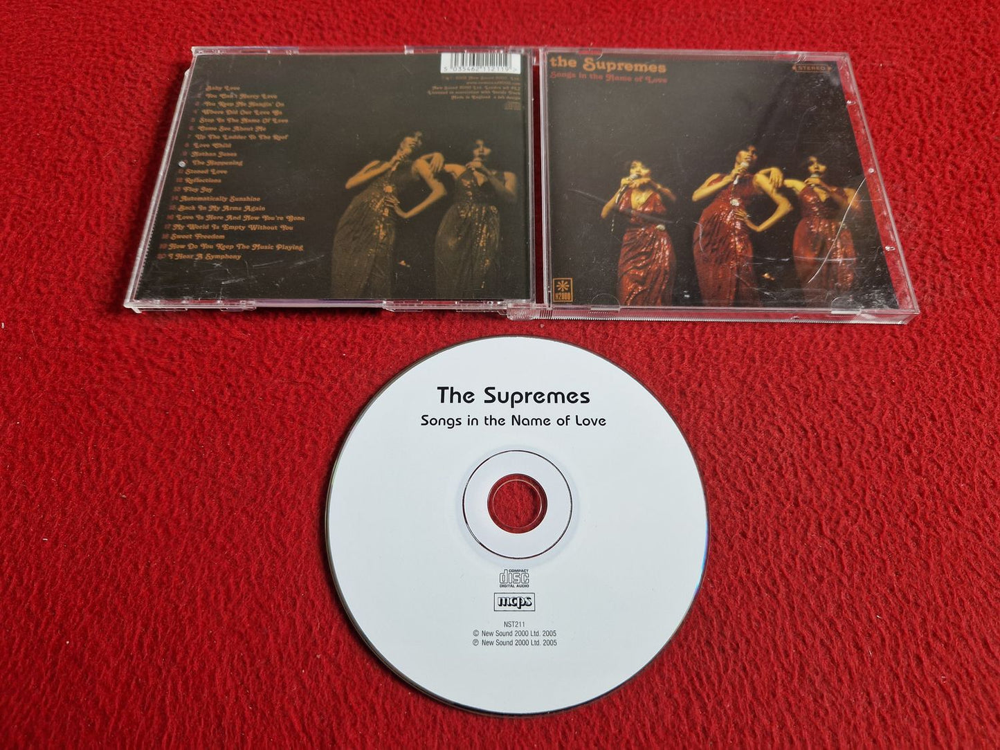 THE SUPREMES SONGS IN THE NAME OF LOVE CD