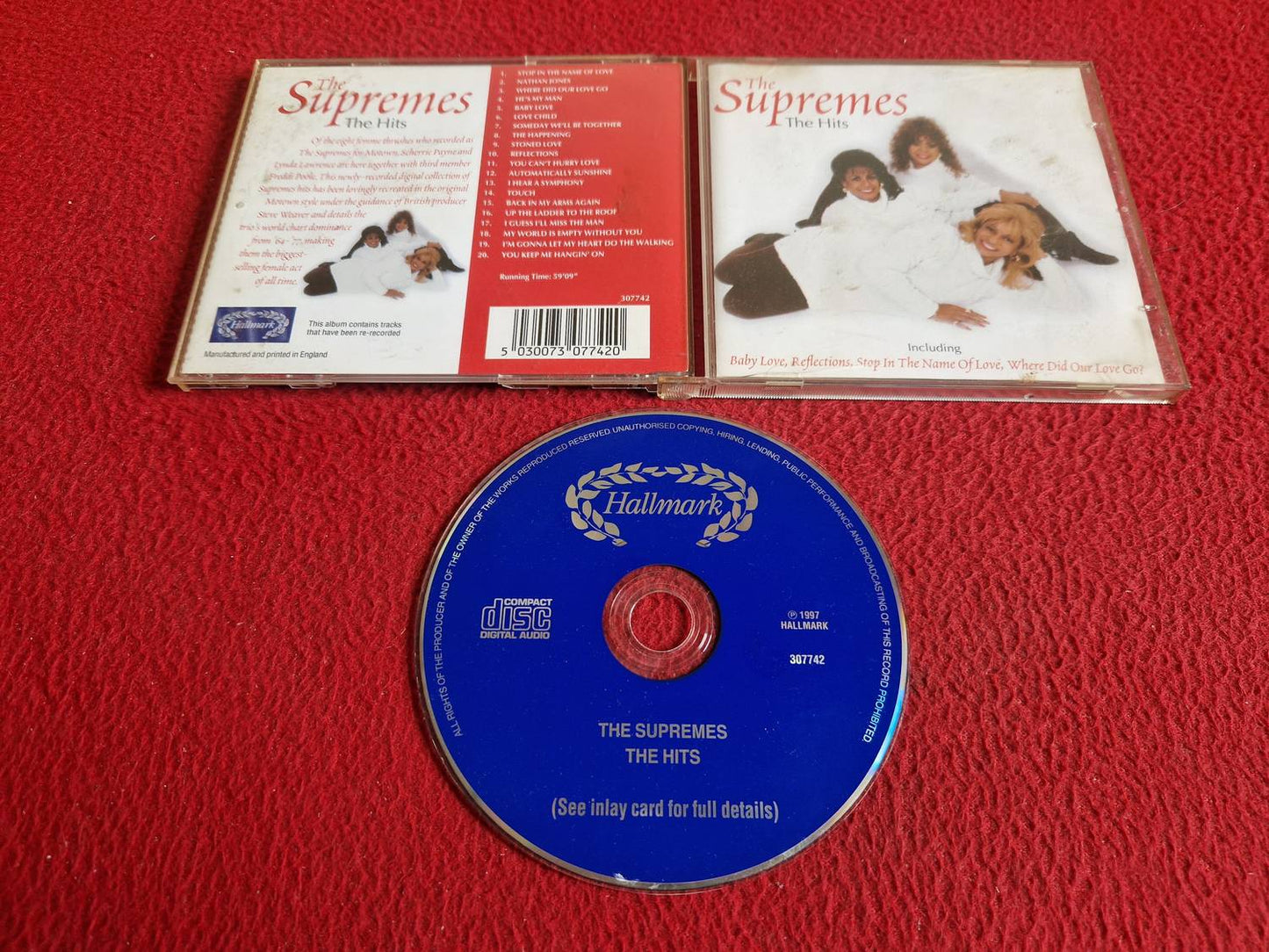 THE SUPREMES THE HITS CD