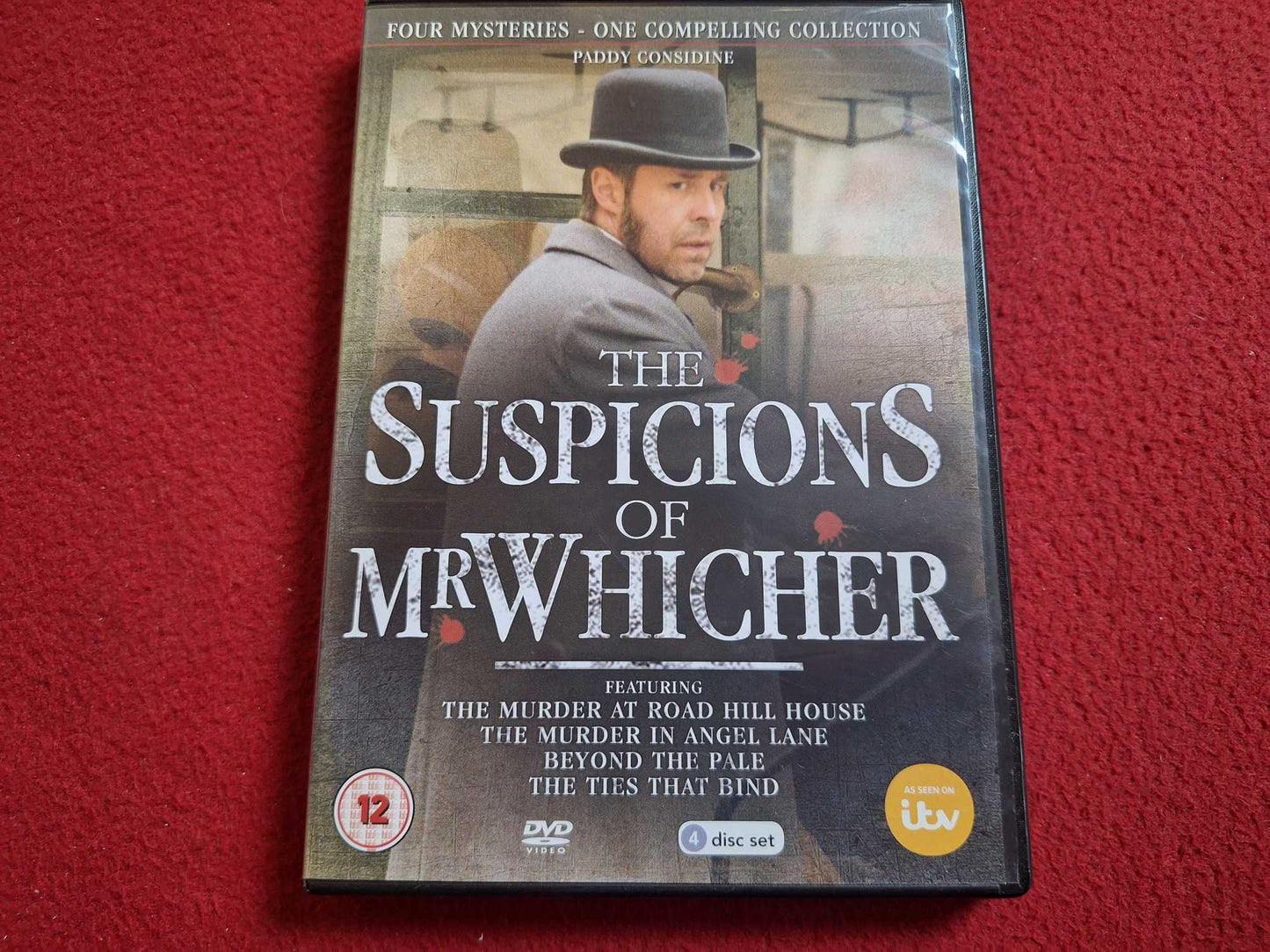 THE SUSPICIONS OF MR WHICHER BOX FOUR MYSTERIES DVD