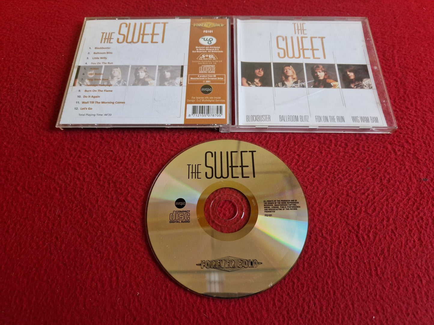 THE SWEET [ FOREVER GOLD ] CD