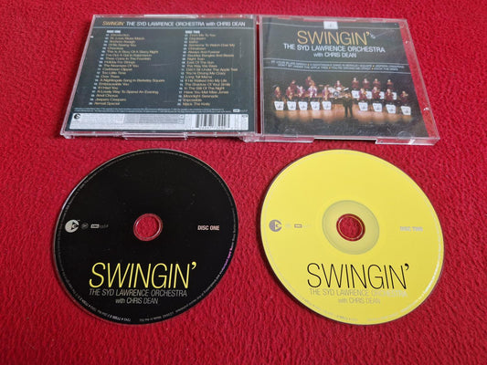 THE SYD LAWRENCE ORCHESTAR WITH CHRIS DEAN SWINGIN' CD