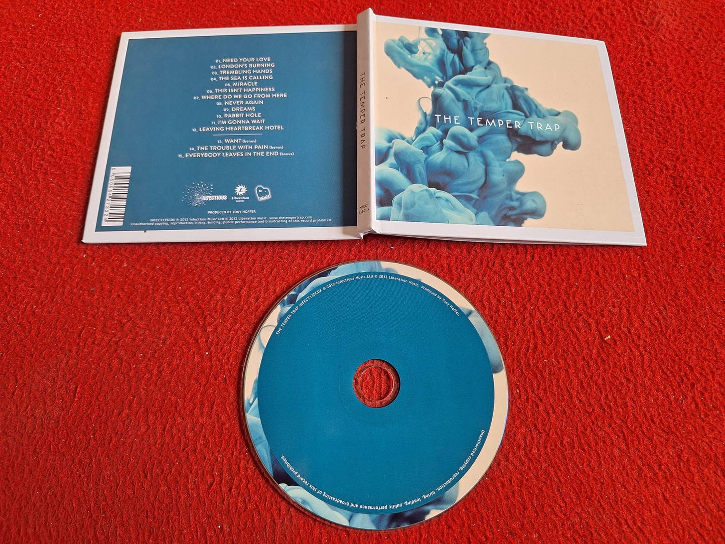 THE TEMPER TRAP - THE TEMPER TRAP CD